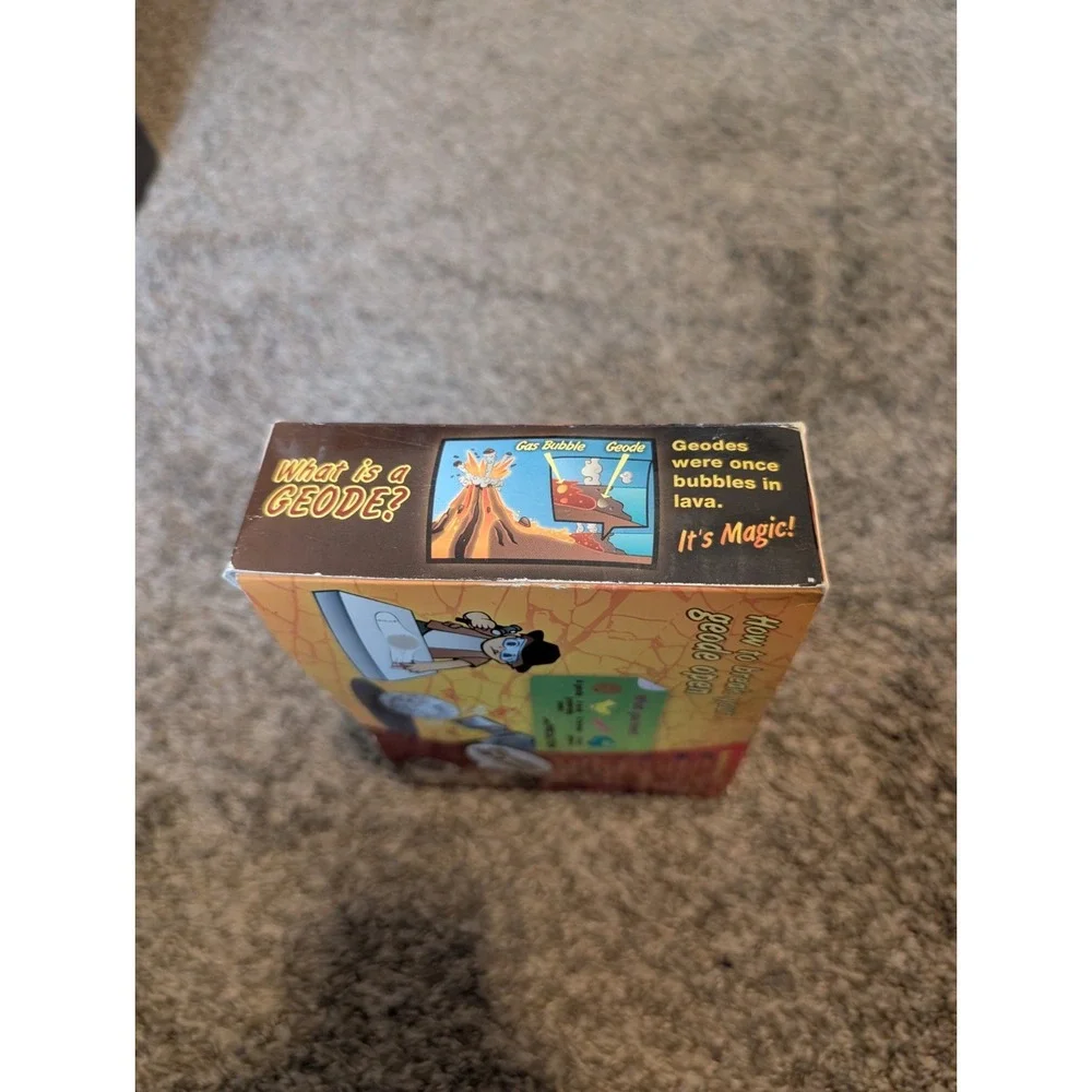 Ancient Treasure Adventures Break Your Own Geode Kit Crystal Mineral Specimen